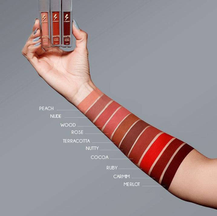 High Pigment Matte Lipstick Set of 4