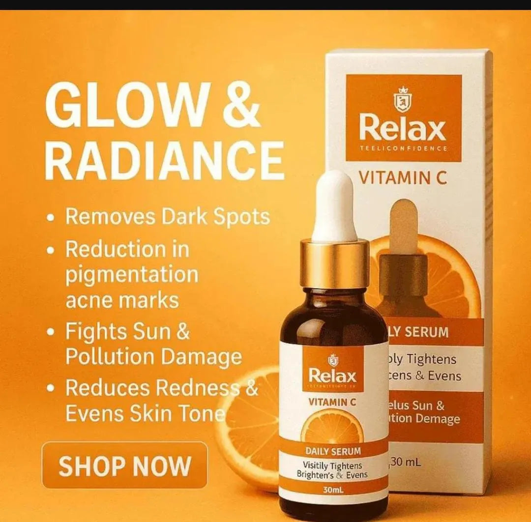 🍊 Vitamin C Daily Serum – Brighten, Repair & Glow Naturally