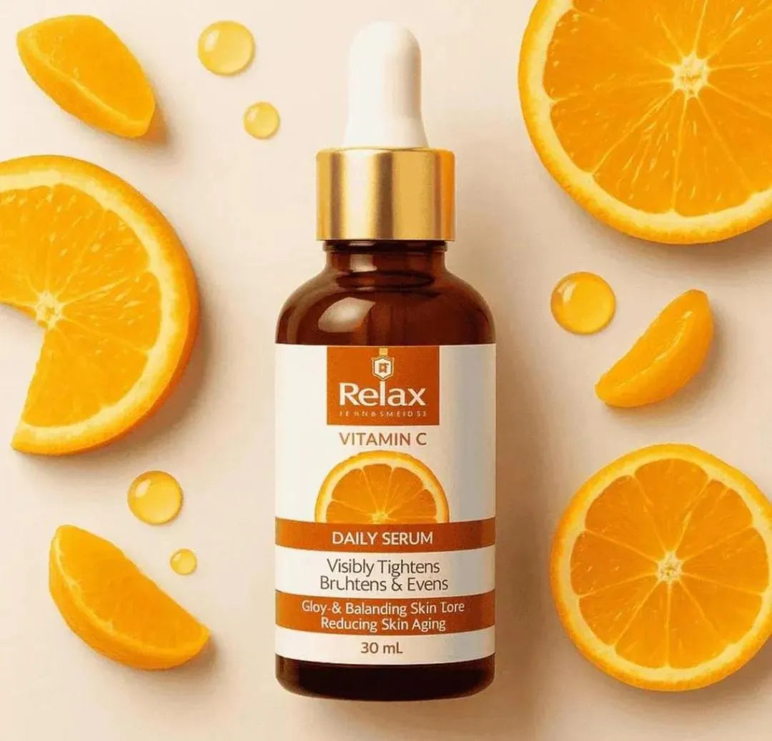 🍊 Vitamin C Daily Serum – Brighten, Repair & Glow Naturally