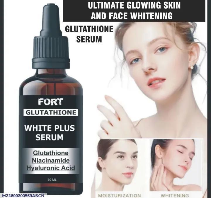 ✨ Glutathione White Plus Serum – Radiant, Hydrated & Even-Tone Skin