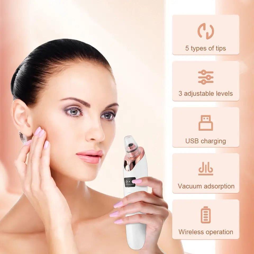 ✨ Electric Blackhead Remover – Deep Pore Cleaner & Skin Refresher
