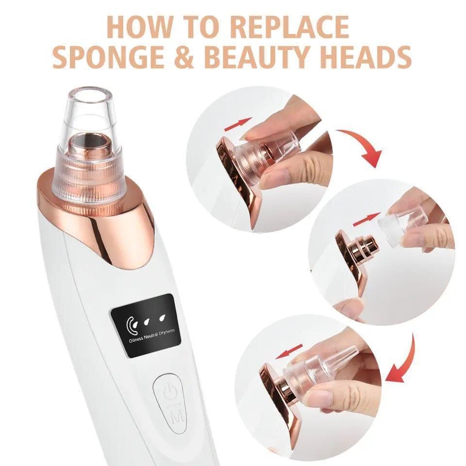 ✨ Electric Blackhead Remover – Deep Pore Cleaner & Skin Refresher